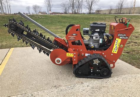 mini skid steer trencher rental|walk behind vibratory plow rental.